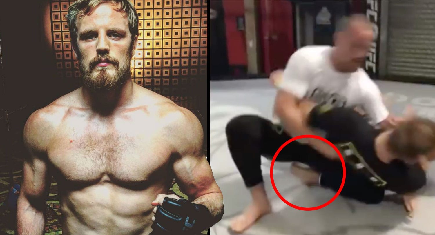 Myndband: Gunnar Nelson meiddist á æfingu á vegum UFC: „Miður mín að geta ekki barist“