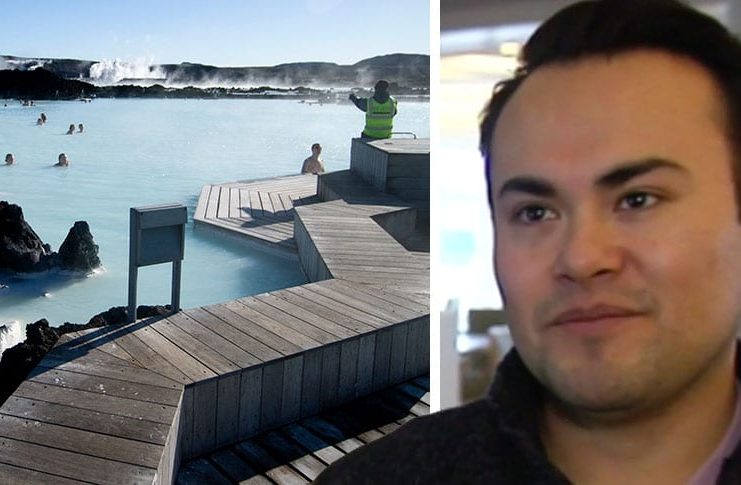 Bandaríski ferðamaðurinn villtist inn á fund í Bláa lóninu