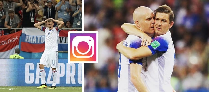 Strákarnir okkar þakka fyrir stuðninginn á Instagram: „Stoltur af því að vera hluti af þessu magnaða liði”
