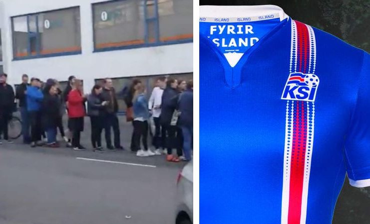 Sala á landsliðstreyjunni loksins hafin á ný
