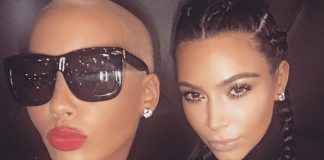 Amber Rose og Kim Kardashian birta mynd af sáttafundi