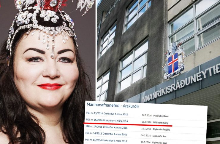 Sigga Kling heitir loksins Sigga Kling: „Ég bjóst ekki alveg við að þetta yrði samþykkt“