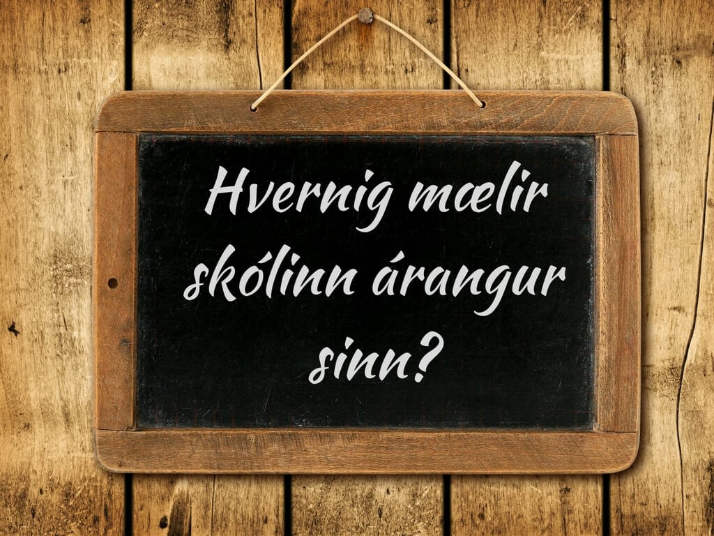 Skiptir það máli í hvaða skóla barnið fer?