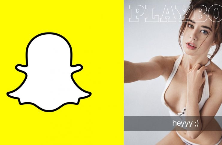 Playboy án nektarmynda er óður til Snapchat