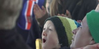 Brjáluð fótboltastemning á Secret Solstice