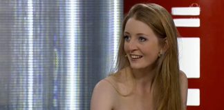 Steiney frelsaði geirvörtuna í Hraðfréttum