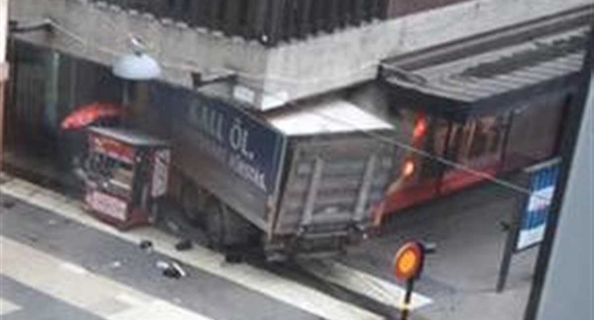 Það sem við vitum um árásina í Stokkhólmi