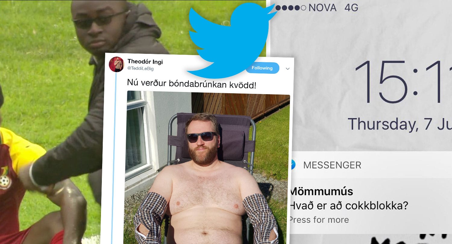 17 fyndnustu tíst vikunnar: „Hví heita börnin ykkar ekki Filip og Berio“