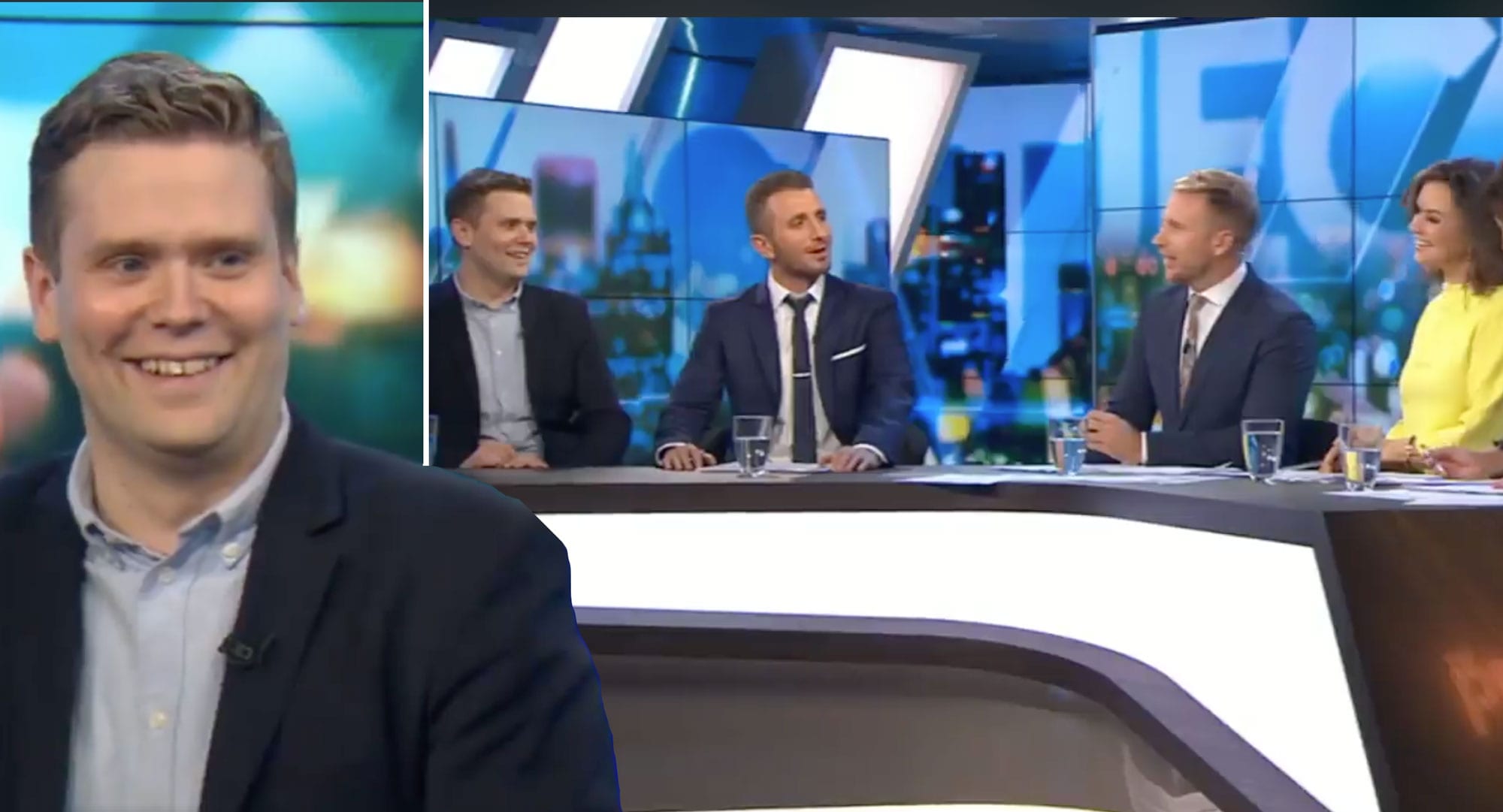 Ari Eldjárn fer á kostum í áströlskum spjallþætti: „Erum við að bera nafnið þitt rétt fram?“
