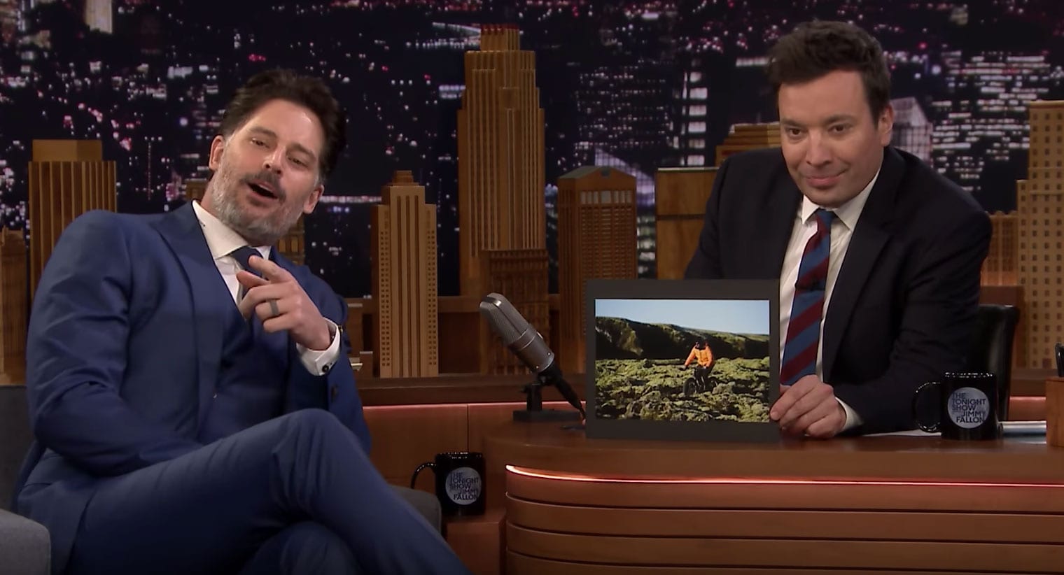 Joe Manganiello segir frá ferðinni til Íslands eins og Ísland sé Mars eða einhver fjandinn