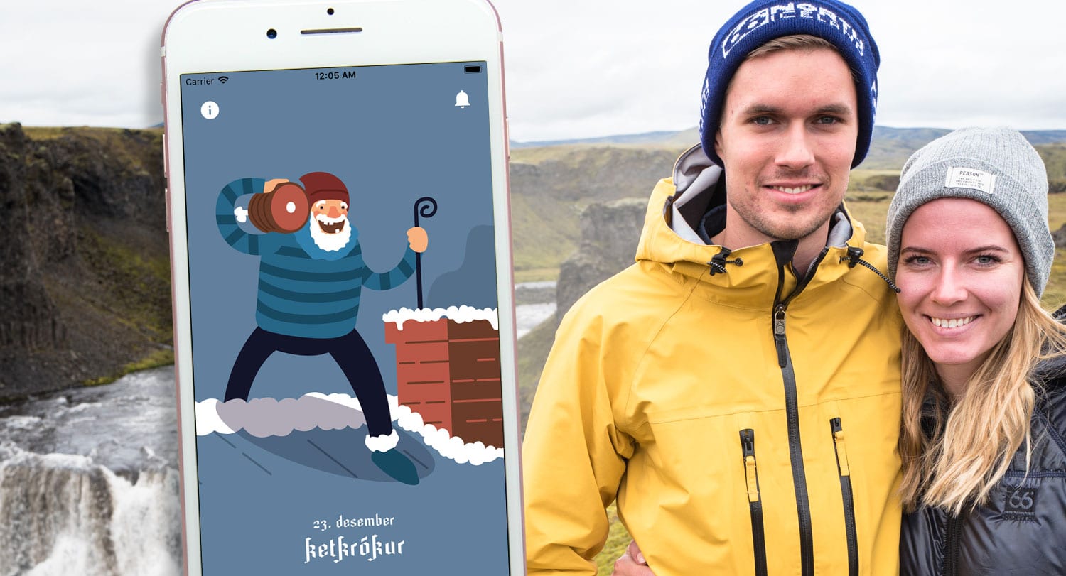 Nýtt app hjálpar jólasveinum að vinna vinnuna sína: „Vona að þetta hjálpi“