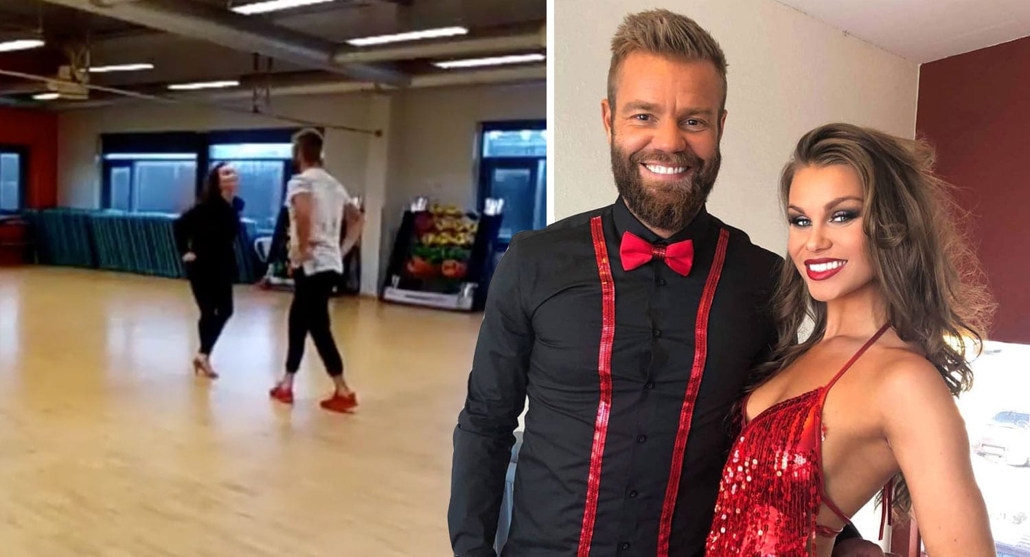 Sölvi Tryggva birti myndband frá dansæfingu sem sýnir grafalvarlegar mjaðmahreyfingar