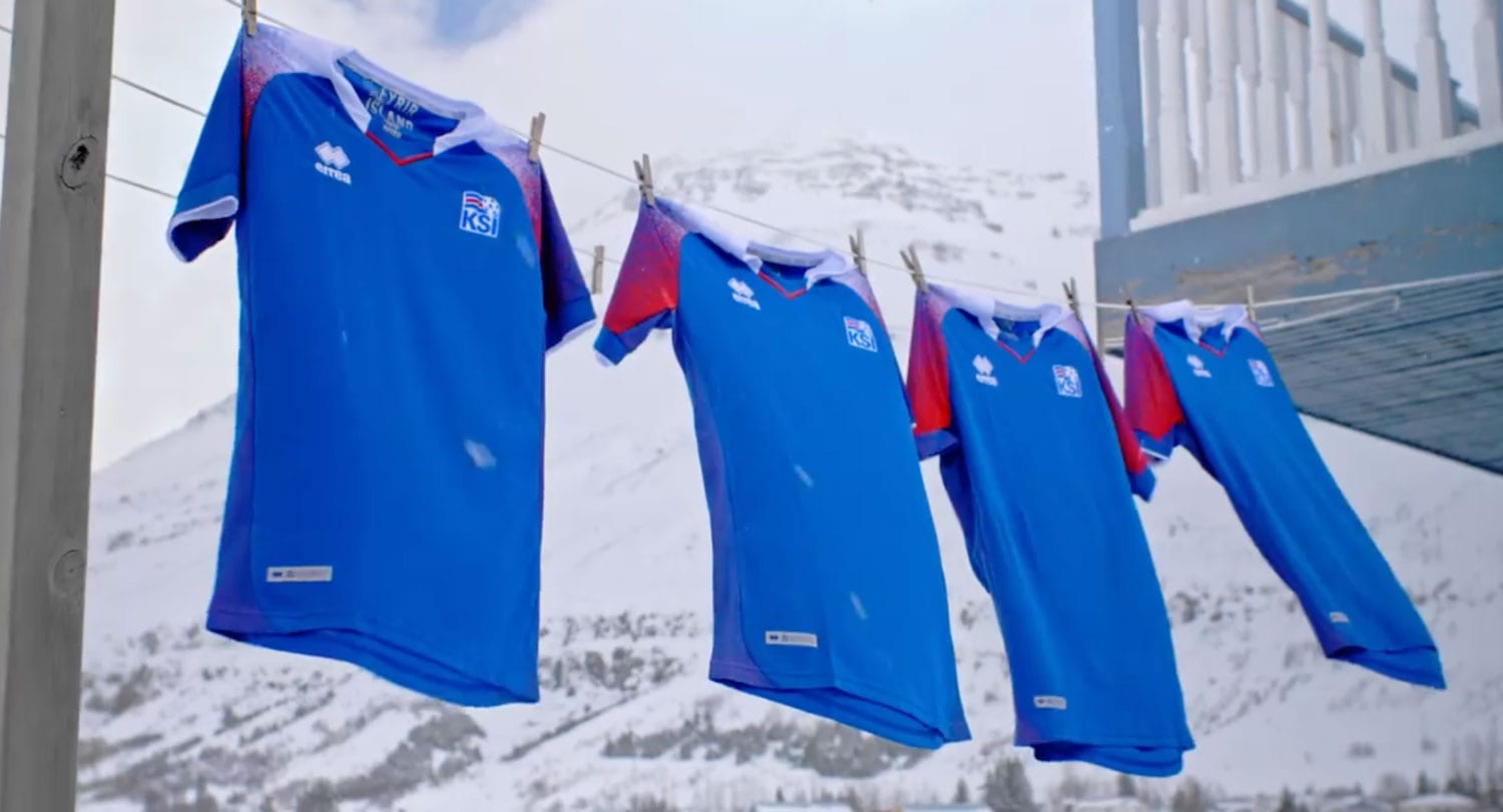 Errea ætlaði að halda hönnunarsamkeppni og borga 100 þúsund krónur fyrir vinningstillöguna