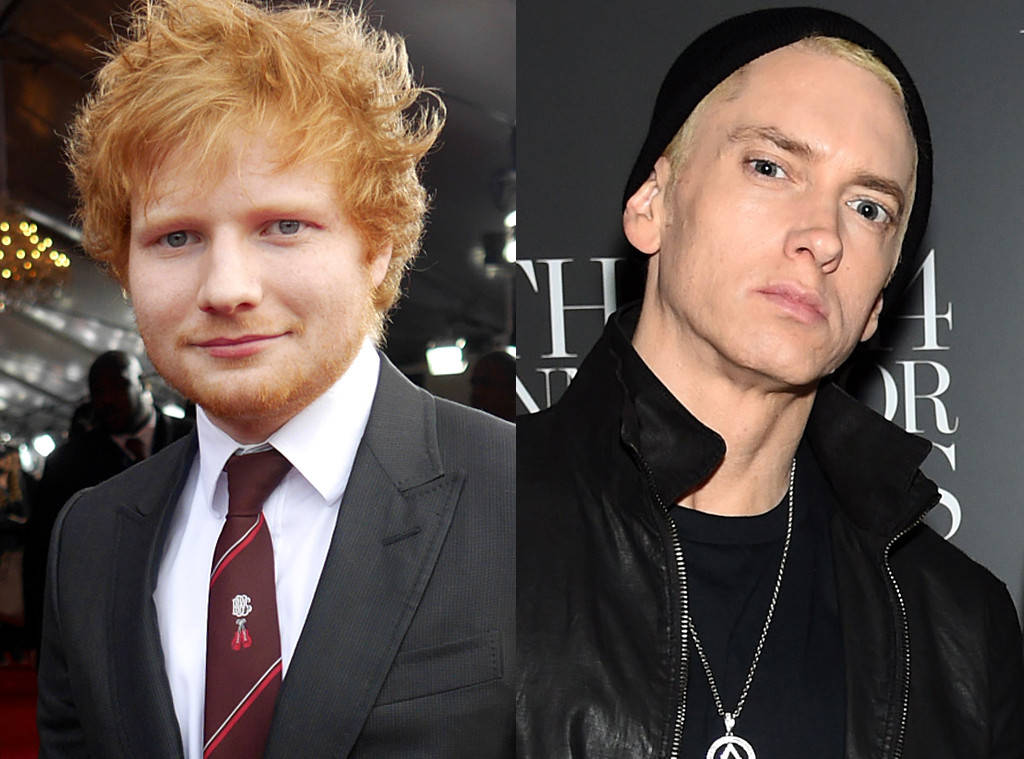 Eminem hjálpaði Ed Sheeran að losa sig við STAMIÐ! - Mögnuð ræða hjá söngvaranum!