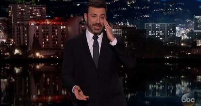 Jimmy Kimmel brotnaði niður í beinni út af Vegas skotárásunum