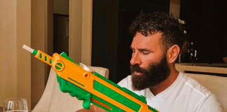 Dan Bilzerian staddur á Íslandi