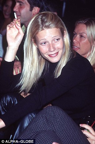 But Paltrow admits to her bad habit: ‘My one light American Spirit that I smoke once a week, on Saturday night.’