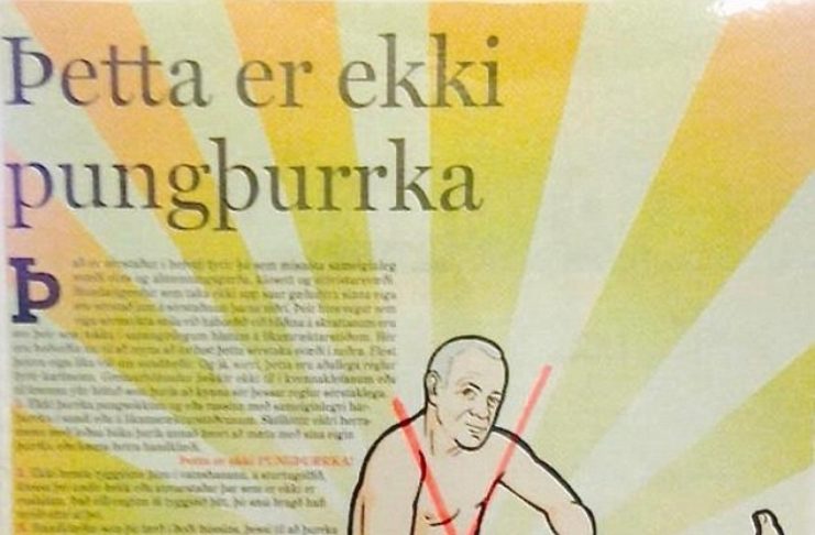 Daily Mail fjallar um íslensku pungþurrkuna – Herbert Guðmundsson flæktur í málið