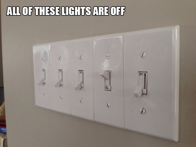 Images That Will Make You Feel Uncomfortable light switches