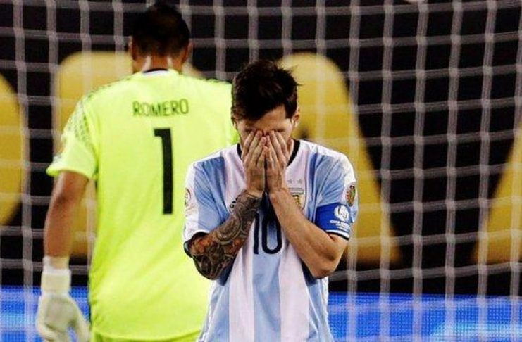 Messi hættur með landsliði Argentínu