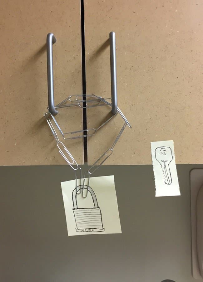 Security Fails paperclips