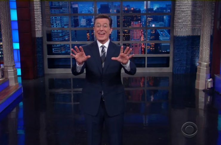 Stephen Colbert vill ráða Gumma Ben