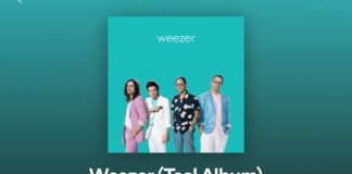 Weezer með þekju af "No Scrubs" eftir TLC—ný plata: "Weezer (Teal Album)"