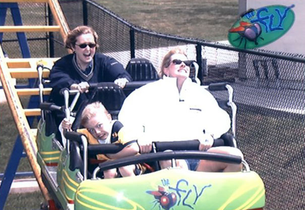So I Found This Picture Of My First Roller Coaster...