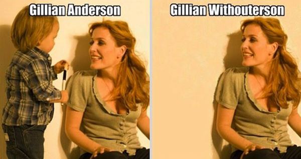 Gillian Anderson Funny Pun