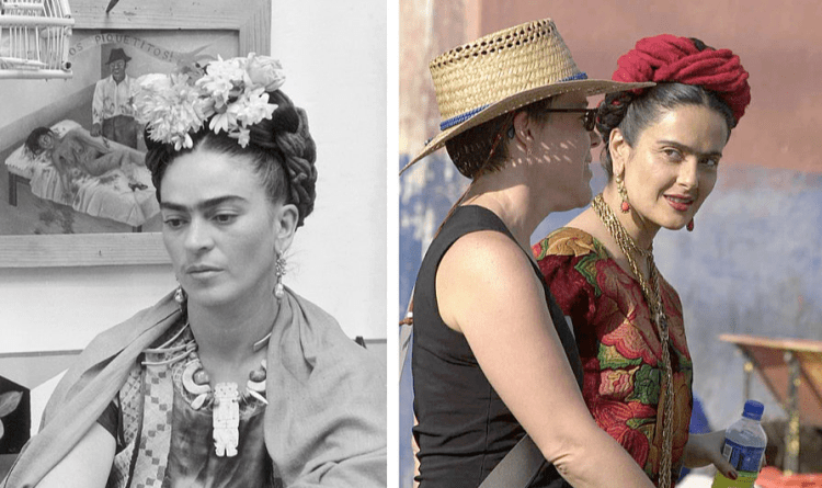 Salma Hayek As Frida Kahlo In Frida (2002)