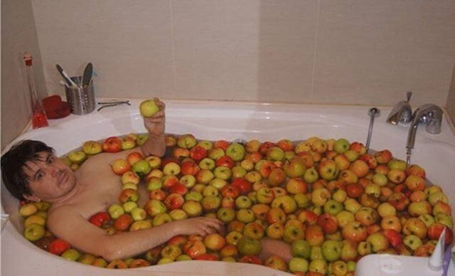 It Seems Like A Champagne Bath Is Yesterday’s News Now…