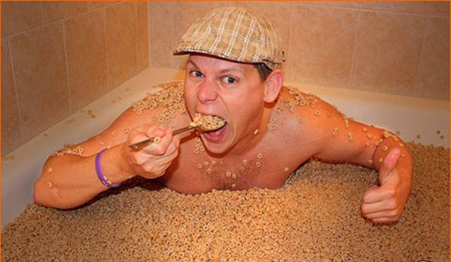 It Seems Like A Champagne Bath Is Yesterday’s News Now…