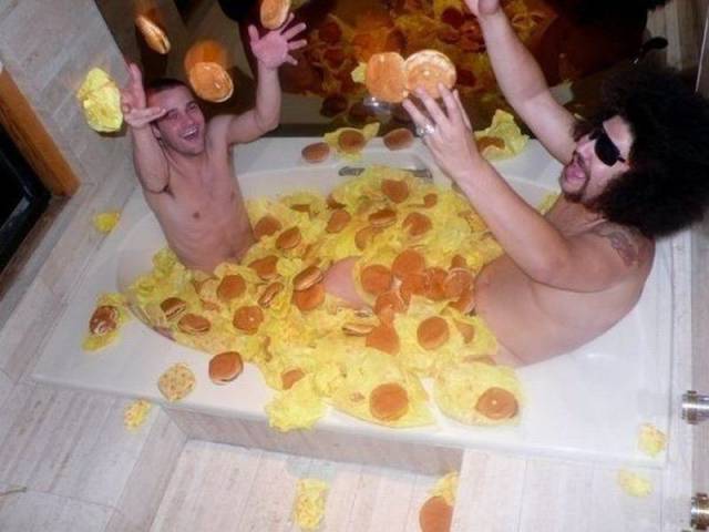 It Seems Like A Champagne Bath Is Yesterday’s News Now…