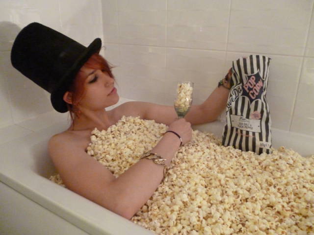 It Seems Like A Champagne Bath Is Yesterday’s News Now…