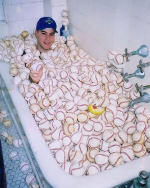 It Seems Like A Champagne Bath Is Yesterday’s News Now…