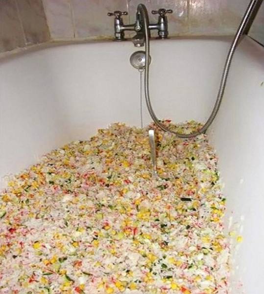 It Seems Like A Champagne Bath Is Yesterday’s News Now…