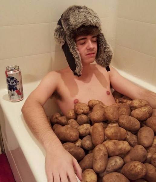 It Seems Like A Champagne Bath Is Yesterday’s News Now…