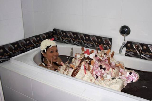 It Seems Like A Champagne Bath Is Yesterday’s News Now…
