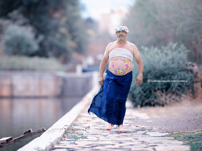 Beautiful pregnant photoshoot.