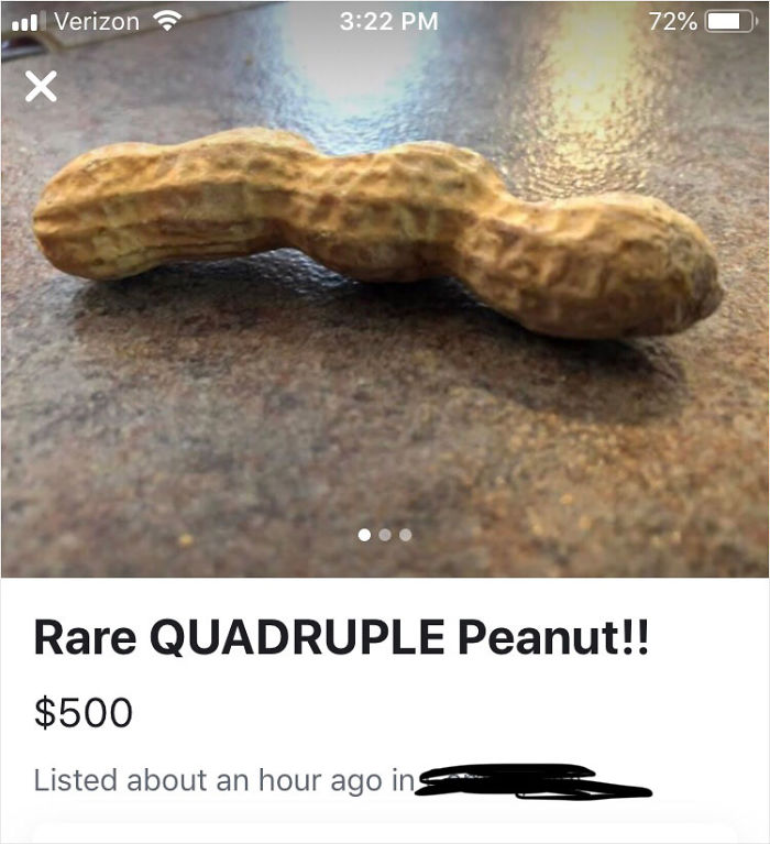 A Quadruple Peanut!