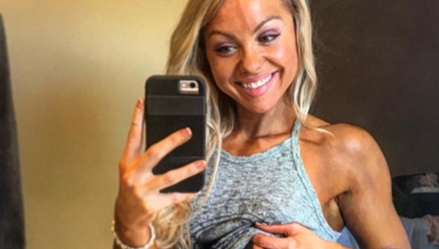 Hún tók þátt í FITNESS keppni - 3 mánuðum seinna leit hún svona út...