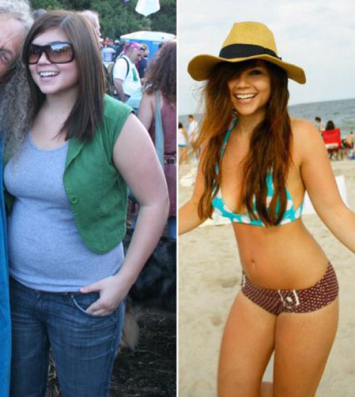 amazing health transformations 26 Girls who made amazing transformations in the name of health (30 Photos)
