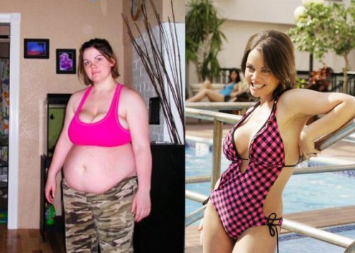 amazing health transformations 28 Girls who made amazing transformations in the name of health (30 Photos)