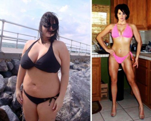 amazing health transformations 4 Girls who made amazing transformations in the name of health (30 Photos)