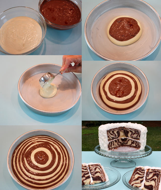 10. Swirly cake is actually easier than it looks.