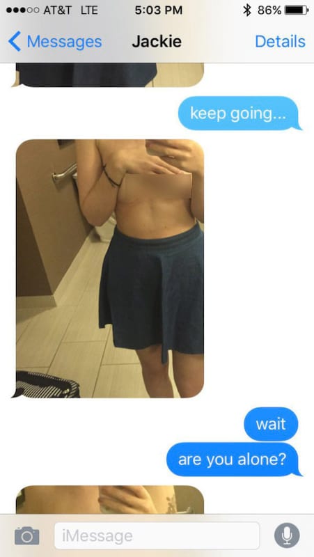 Bloke Catches Cheating Girlfriend After Spotting Something Unusual In Her Sexts 35976UNILAD imageoptim cheating sexts 1